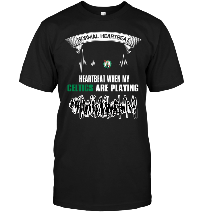 Boston Celtics "heartbeat" Fan T-Shirt